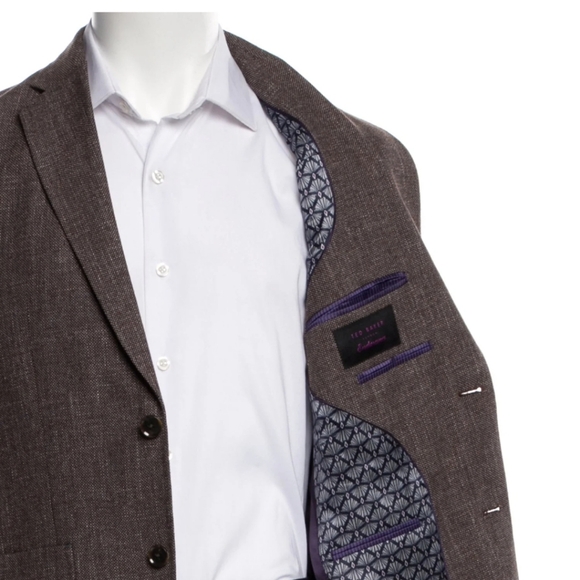 Ted baker wool/linen blazer - Picture 3 of 4